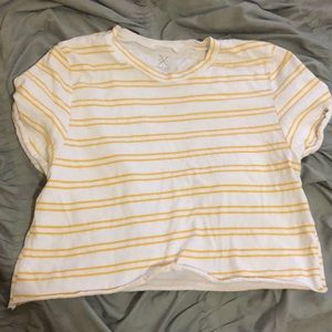 Stripped pacsun crop top